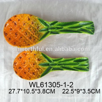 Popular ceramic pineapple spoon holder